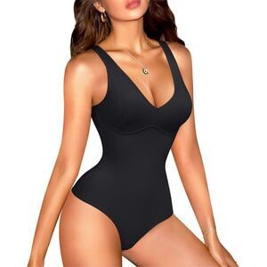 NWT Small Full Body Shapewear Bodysuit for Women Black